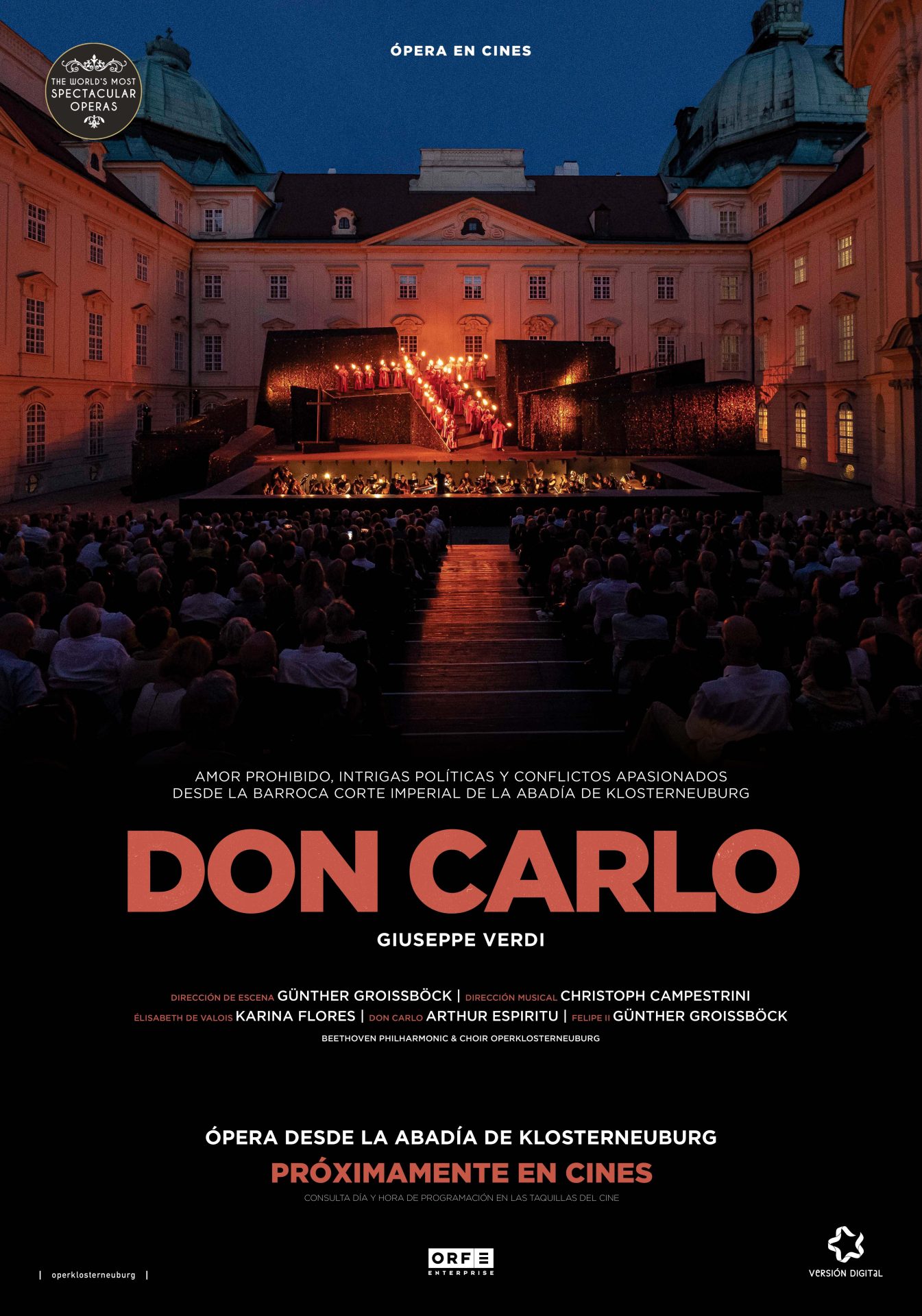Ópera. DON CARLO