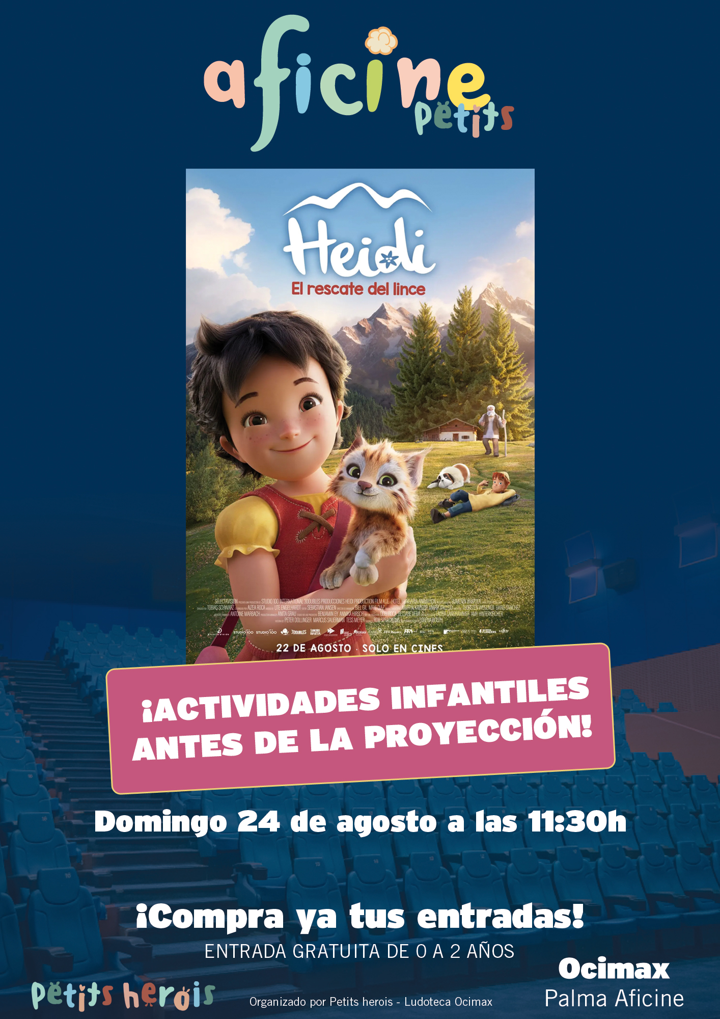Aficine Petits. Heidi. El rescate del lince