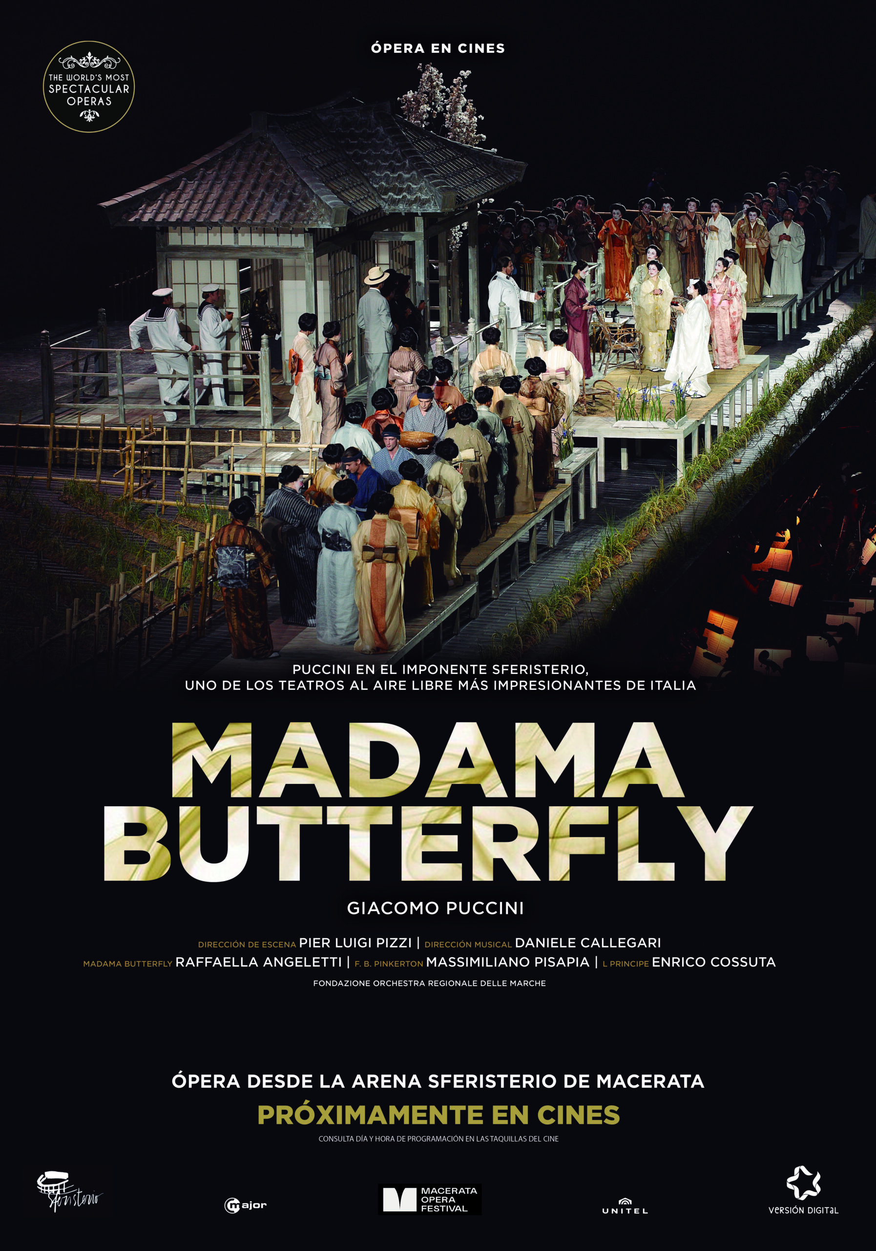 Ópera. MADAMA BUTTERFLY