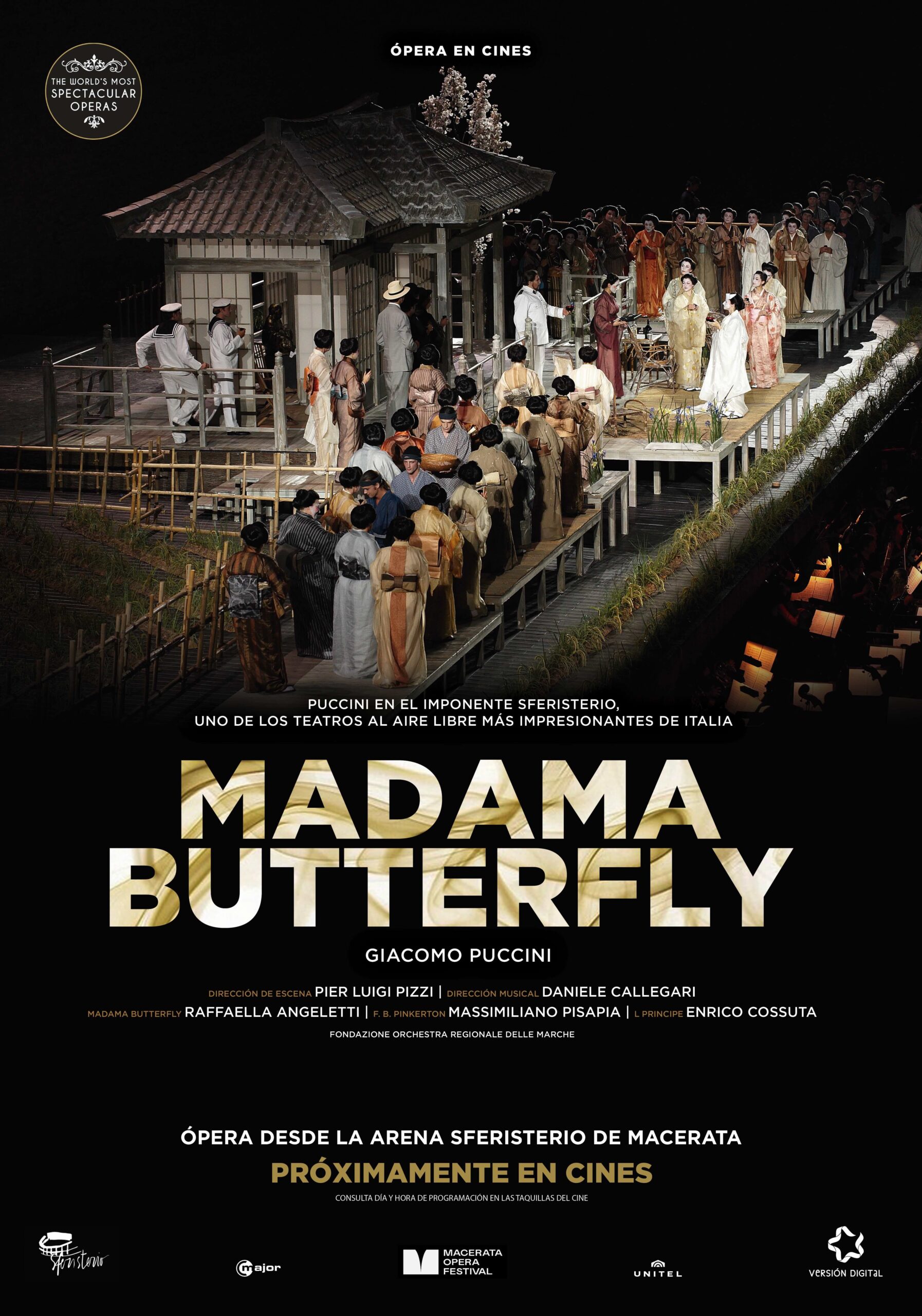 Ópera. MADAMA BUTTERFLY