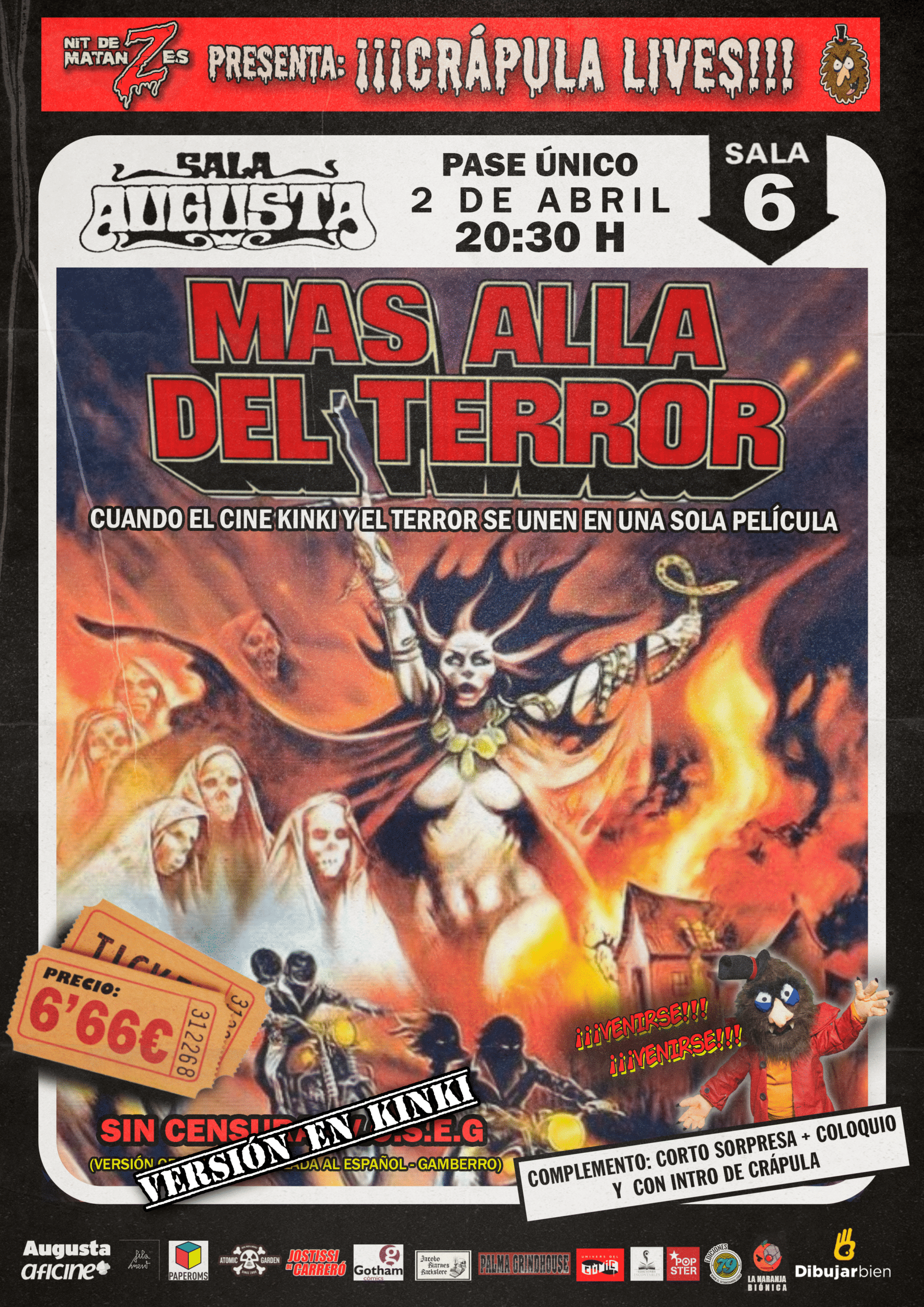 MÁS ALLÁ DEL TERROR