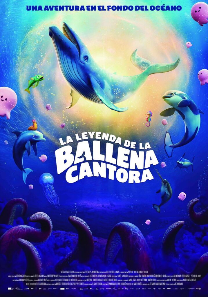 La leyenda de la ballena cantora (cartel)